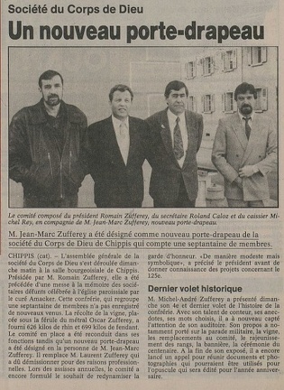 Le Nouvelliste - 21 janvier 1991